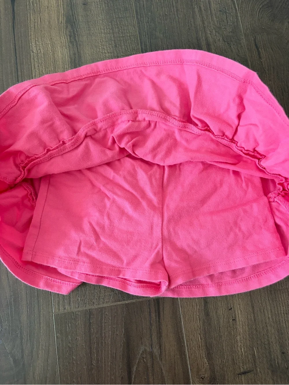 GAP Bright Pink Ruffled Mini Skirt